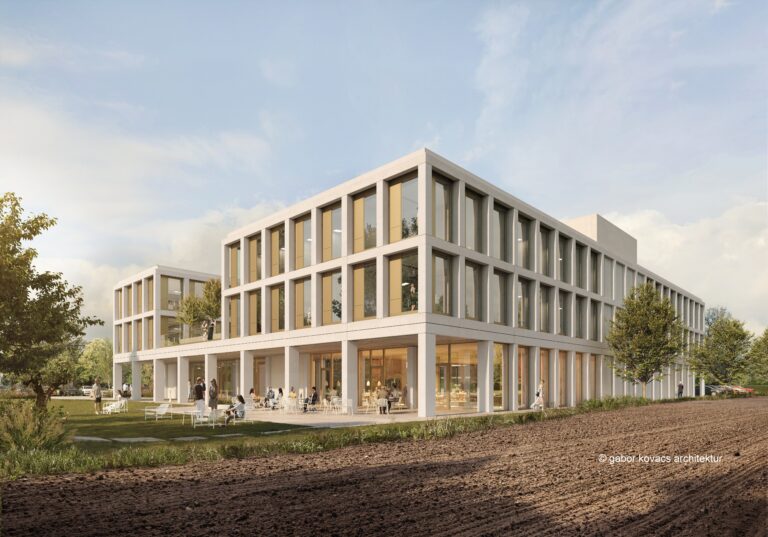 3D Visualisierung des PVS Verwaltungsgebäudes.