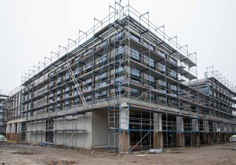 Stand des Neubaus der PVS im Dezember 2024