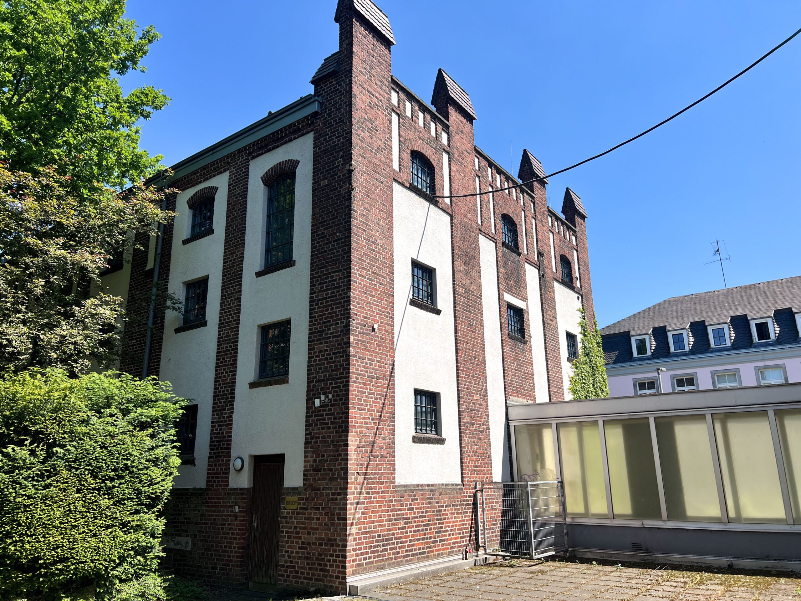 Das ehemalige Gebäude des Kerzenfabrik Overbrick