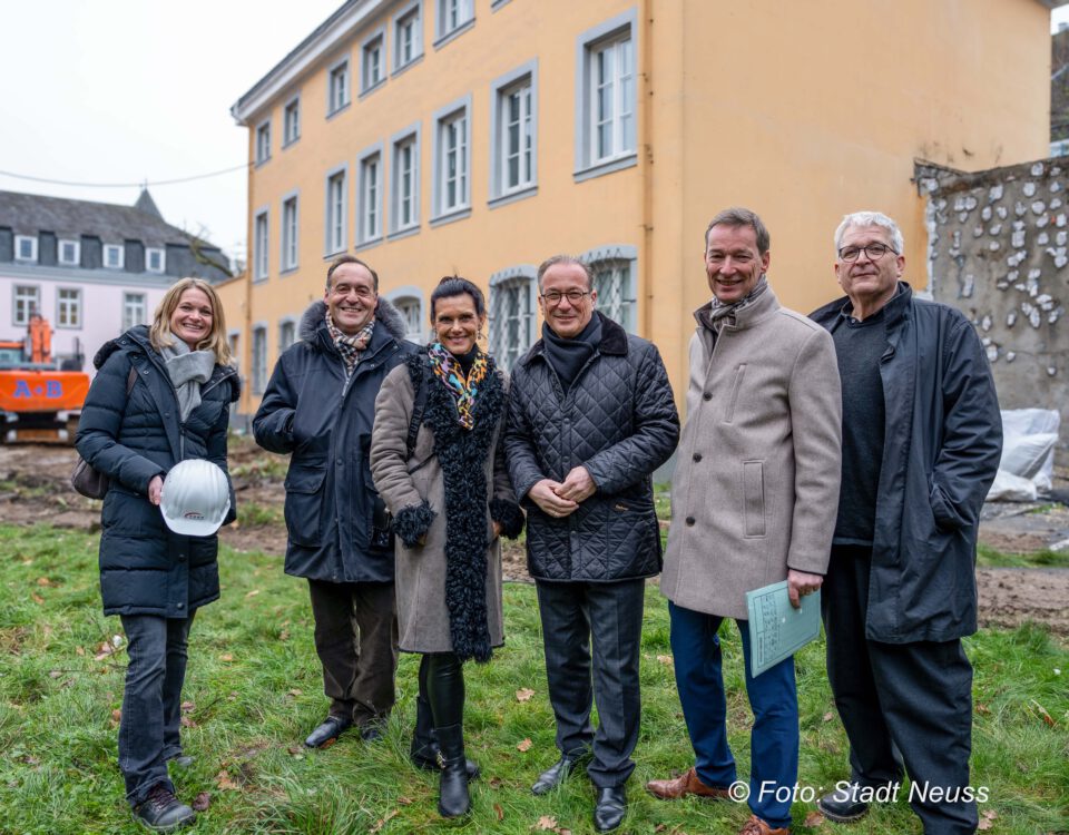 Die Projektbeteiligten des Stadtarchivs Neuss