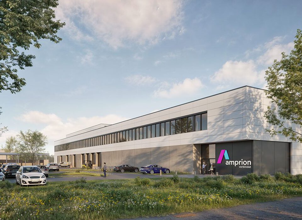 Visualisierung des Amprion Betriebsstandorts in Wietmarschen Lohne